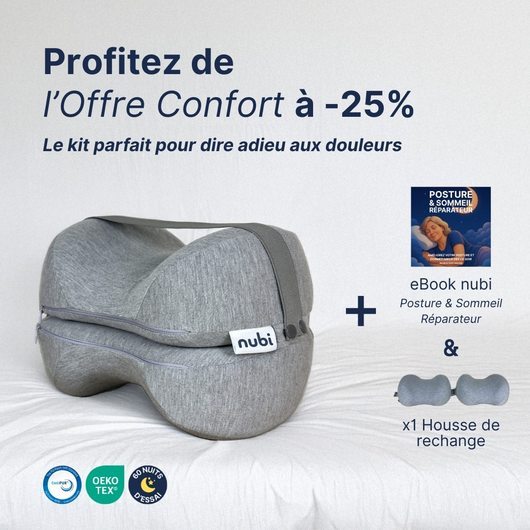 Le Coussin Orthopédique de Sommeil - PILO